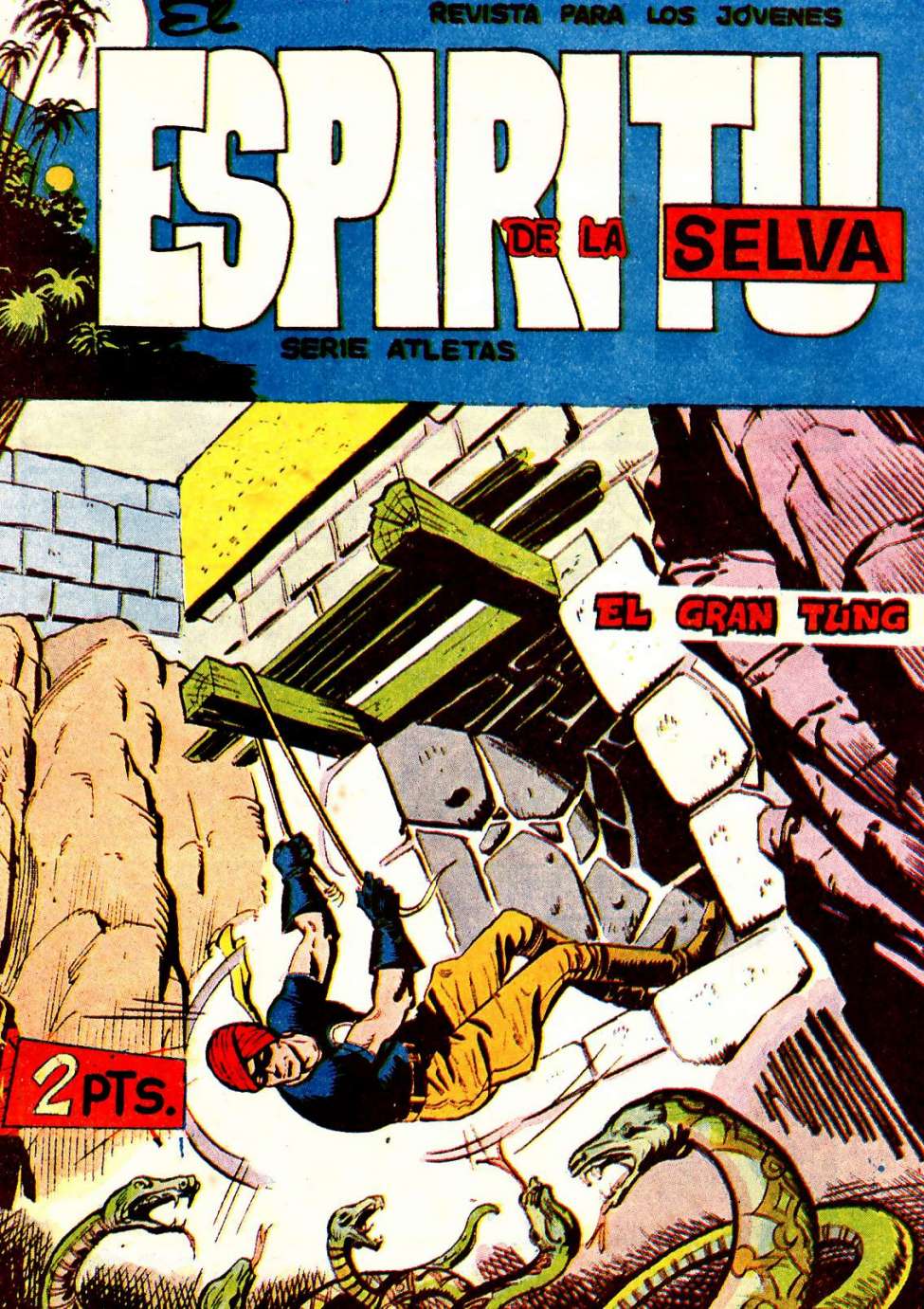 Comic Book Cover For El Espiritu De La Selva 25 - El Gran Tung