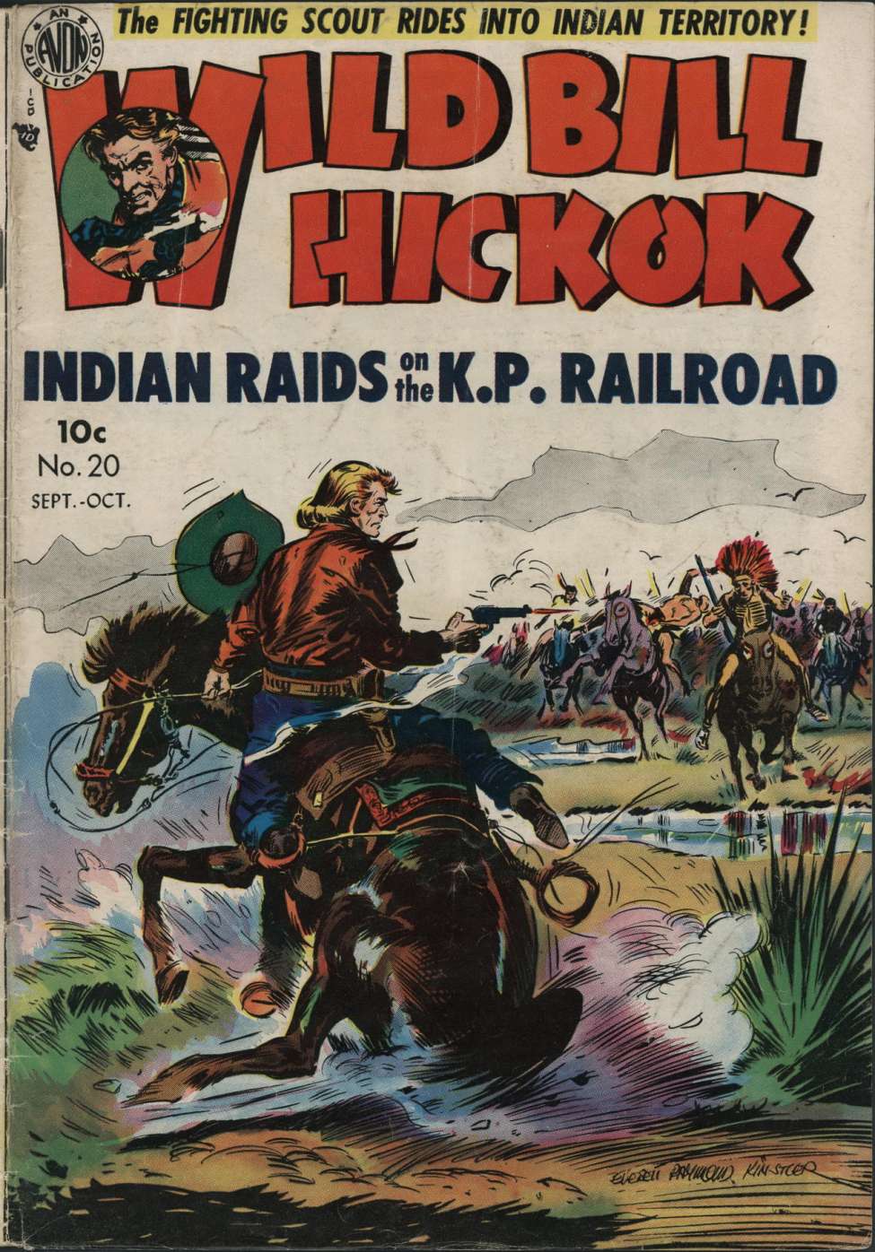 Comic Book Cover For Wild Bill Hickok 20