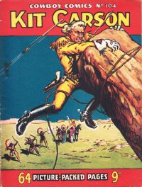 Large Thumbnail For Cowboy Comics 104 - Kit Carson