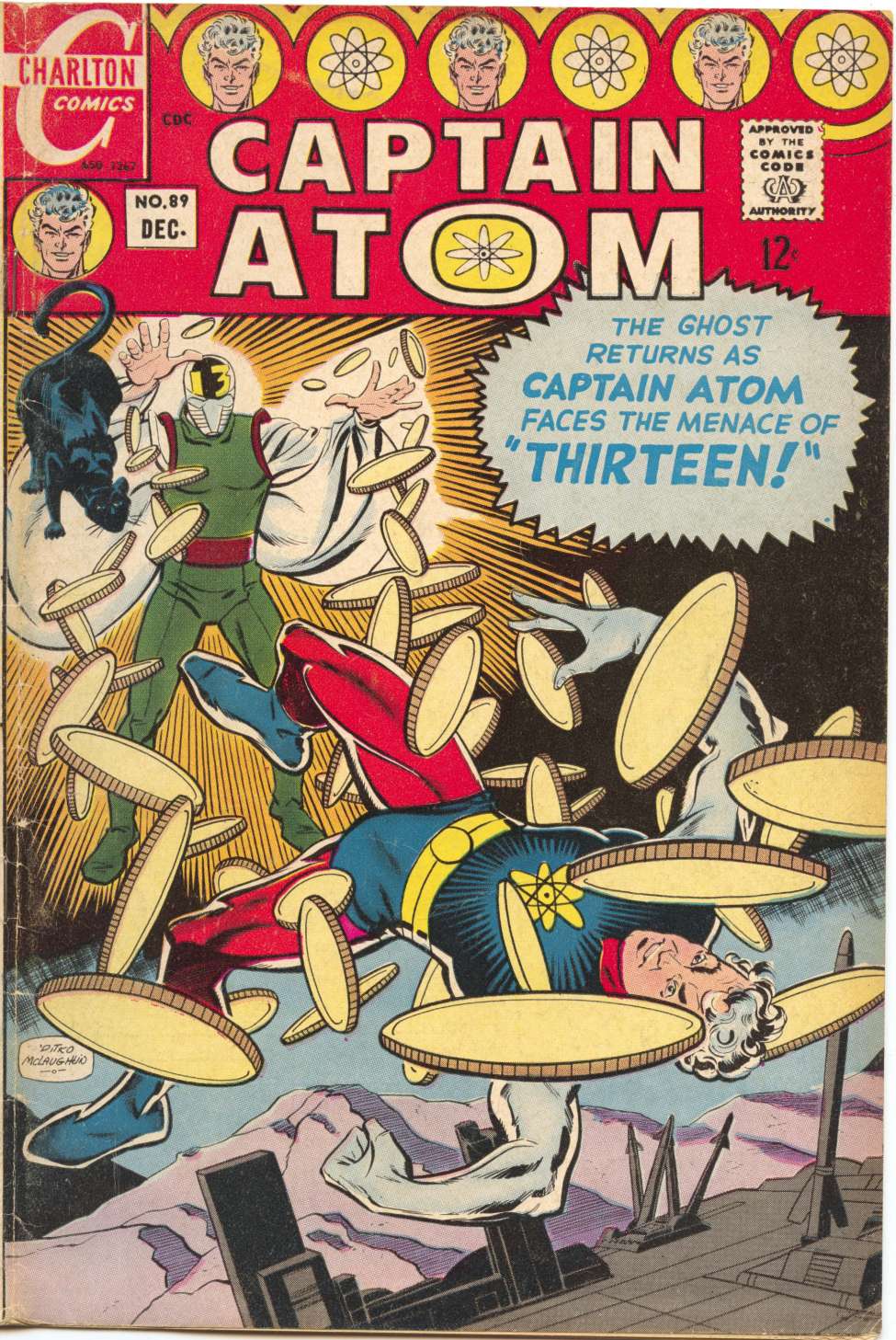 Book Cover For Captain Atom 89 - Version 2