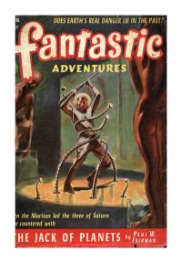 Large Thumbnail For Fantastic Adventures v14 4 - The Jack of Planets - Paul W. Fairman