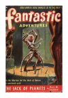 Cover For Fantastic Adventures v14 4 - The Jack of Planets - Paul W. Fairman
