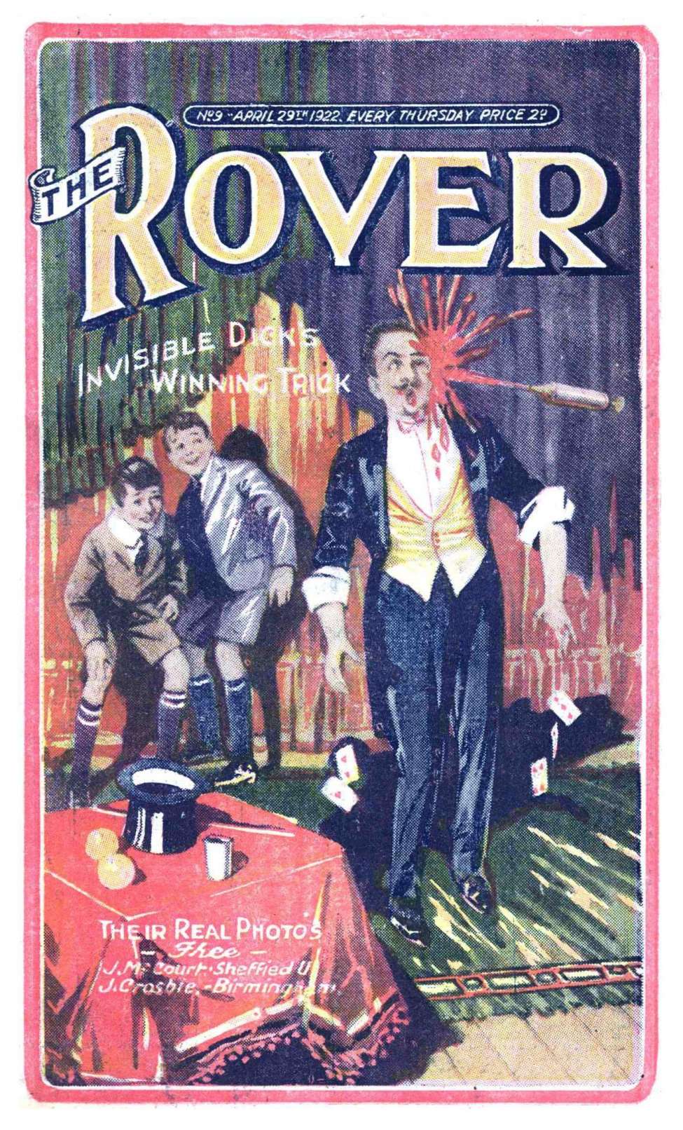 Comic Book Cover For The Rover 9