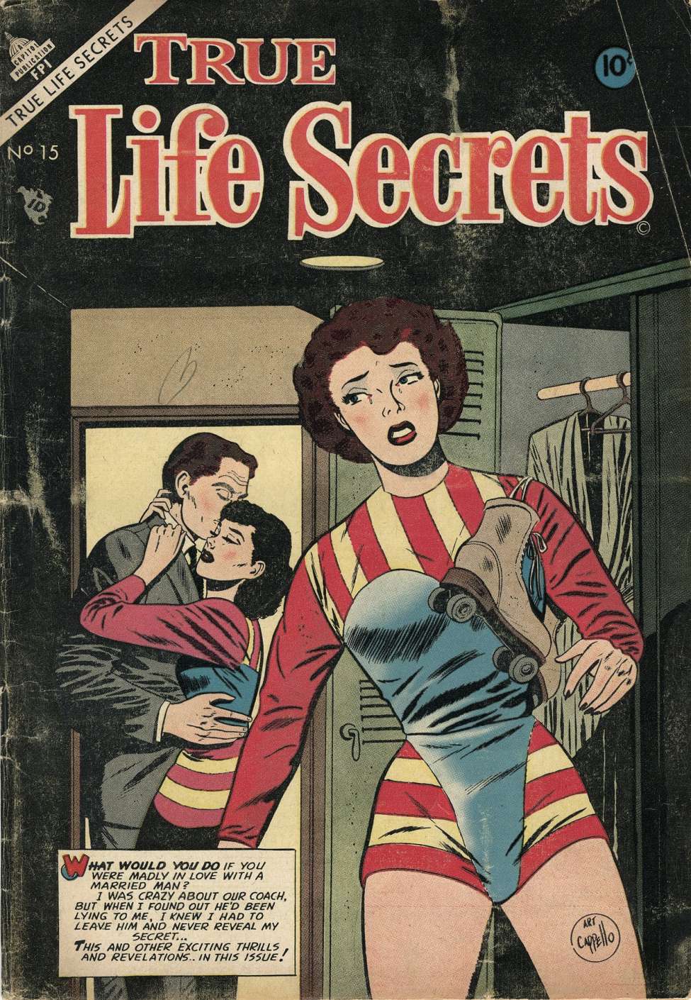 Comic Book Cover For True Life Secrets 15