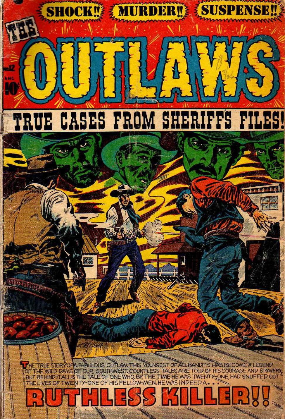 Book Cover For The Outlaws 12