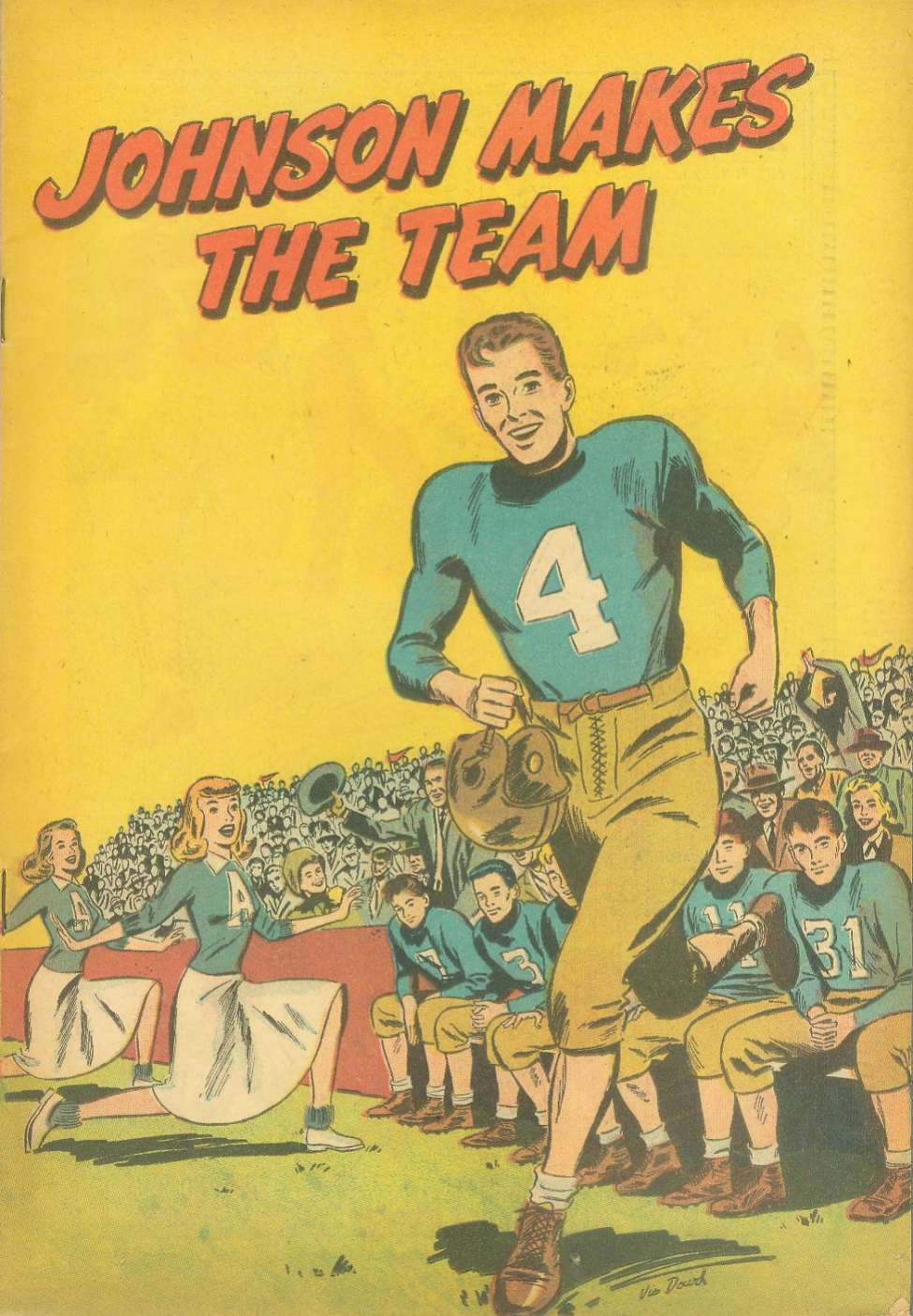Book Cover For Johnson Makes the Team