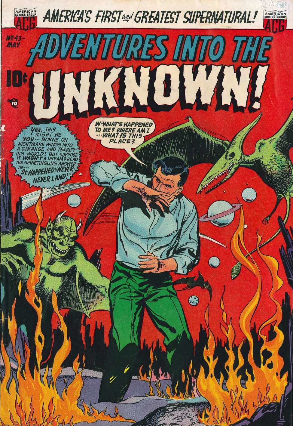 Book Cover For Adventures into the Unknown 43