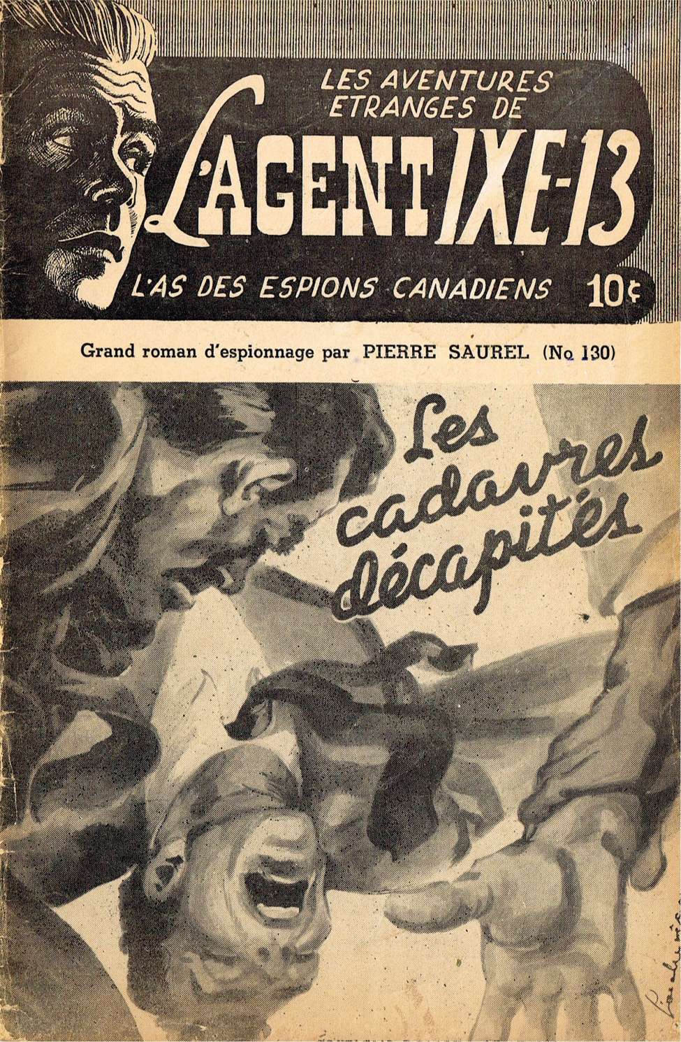 Book Cover For L'Agent IXE-13 v2 130 - Les cadavres décapités