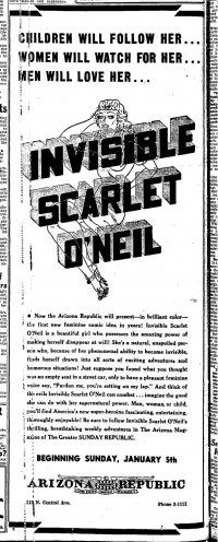 Large Thumbnail For Invisible Scarlet O'Neil 1946
