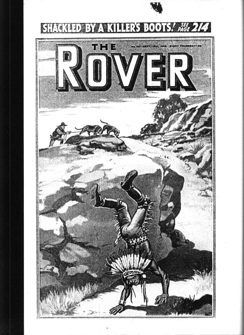 Comic Book Cover For The Rover 961