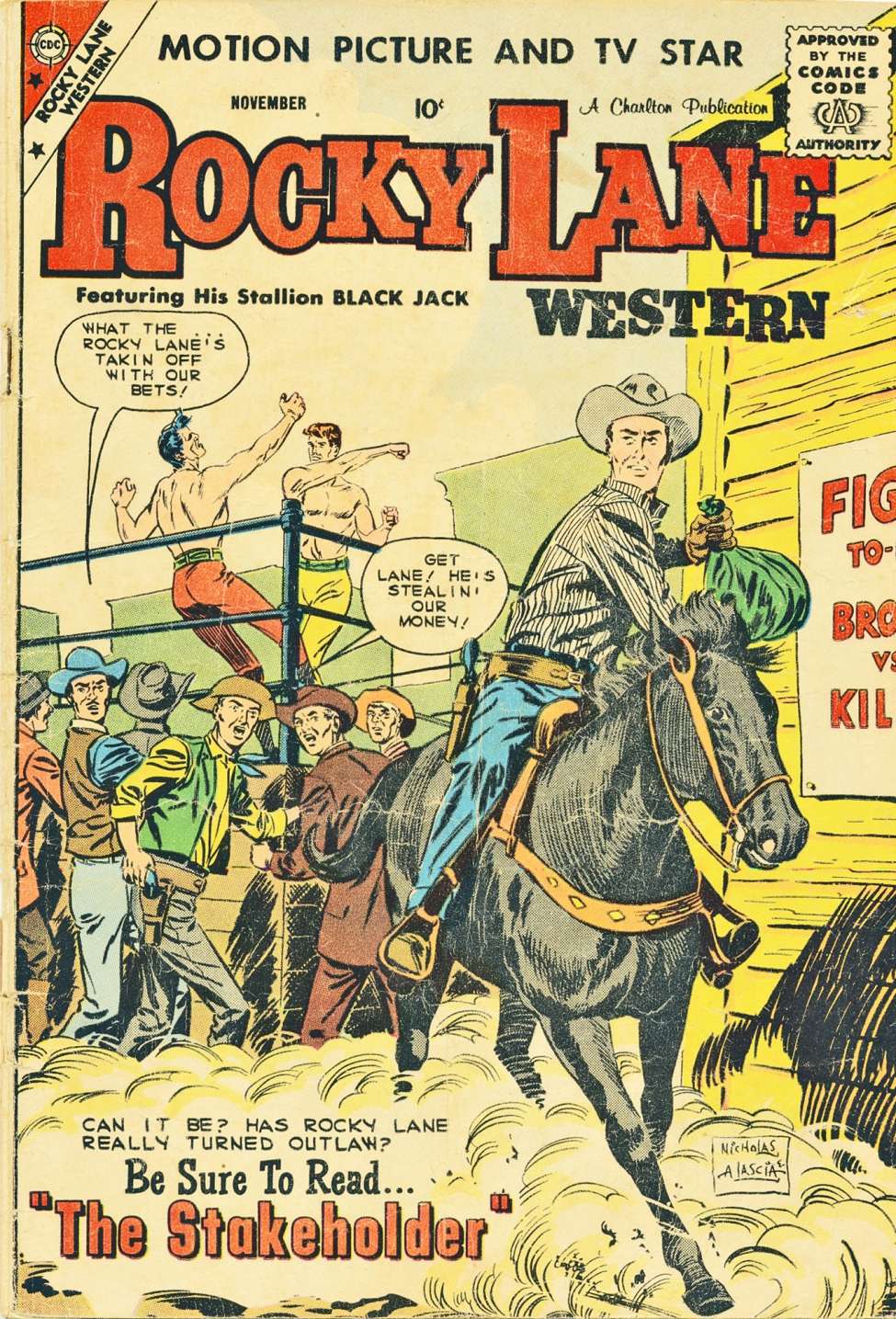 Book Cover For Rocky Lane Western 87