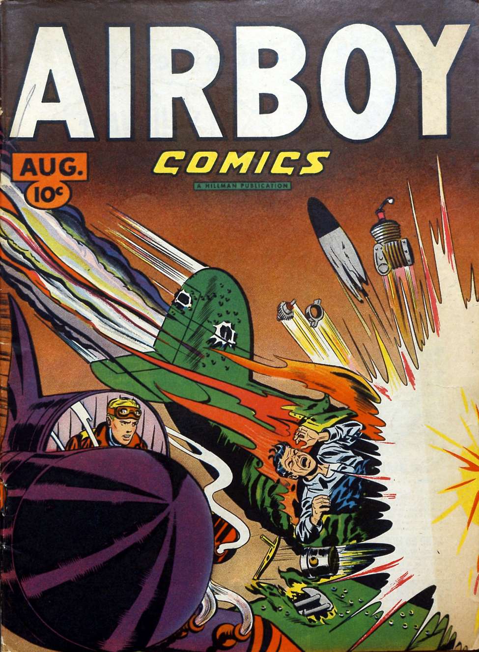 Comic Book Cover For Airboy Comics v4 7
