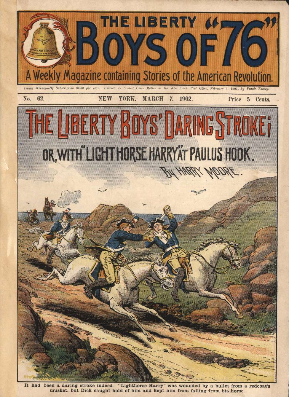 Book Cover For The Liberty Boys of 76 62 - The Liberty Boys' Daring Stroke