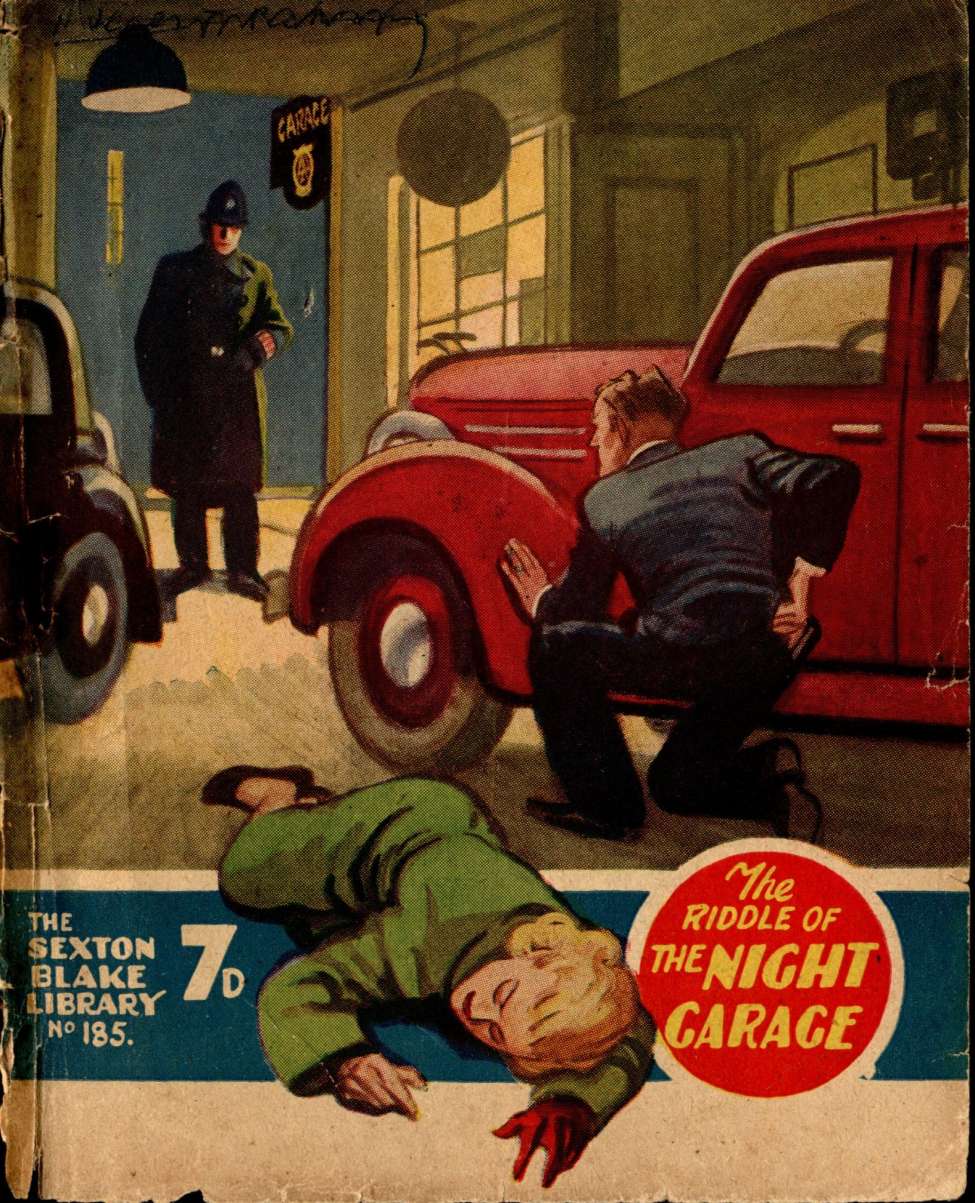 Book Cover For Sexton Blake Library S3 185 - The Riddle of the Night Garage