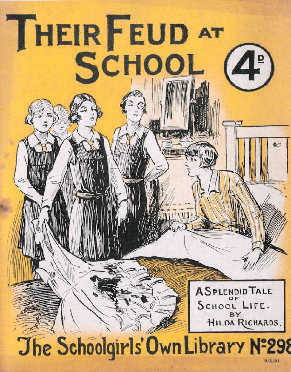 Book Cover For The Schoolgirls' Own Library 298