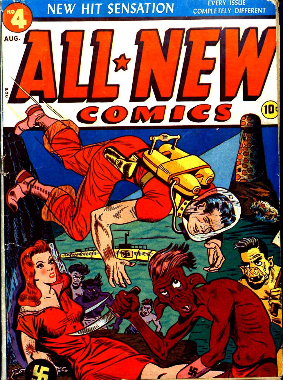 Comic Book Cover For All-New Comics 4