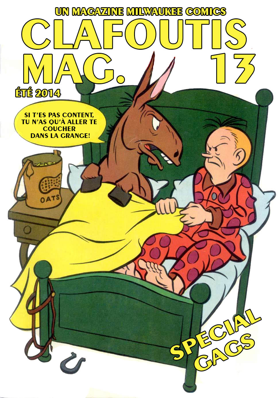 Comic Book Cover For Clafoutis 3 - Spécial Gags