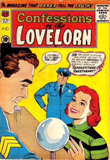 Book Cover For Confessions of the Lovelorn 93 - Version 1