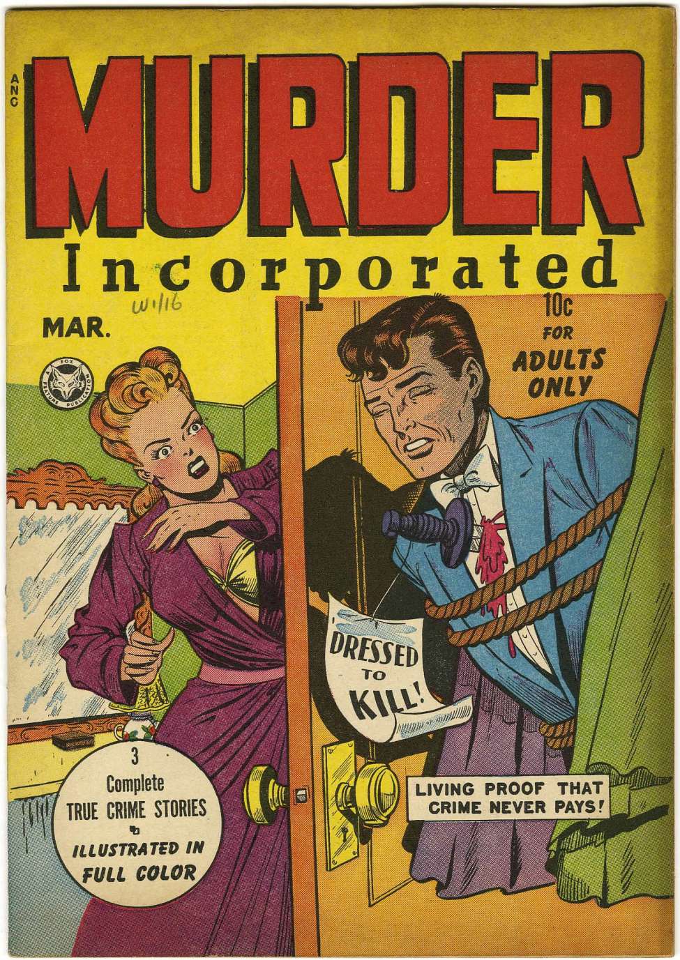 Comic Book Cover For Murder Incorporated 2