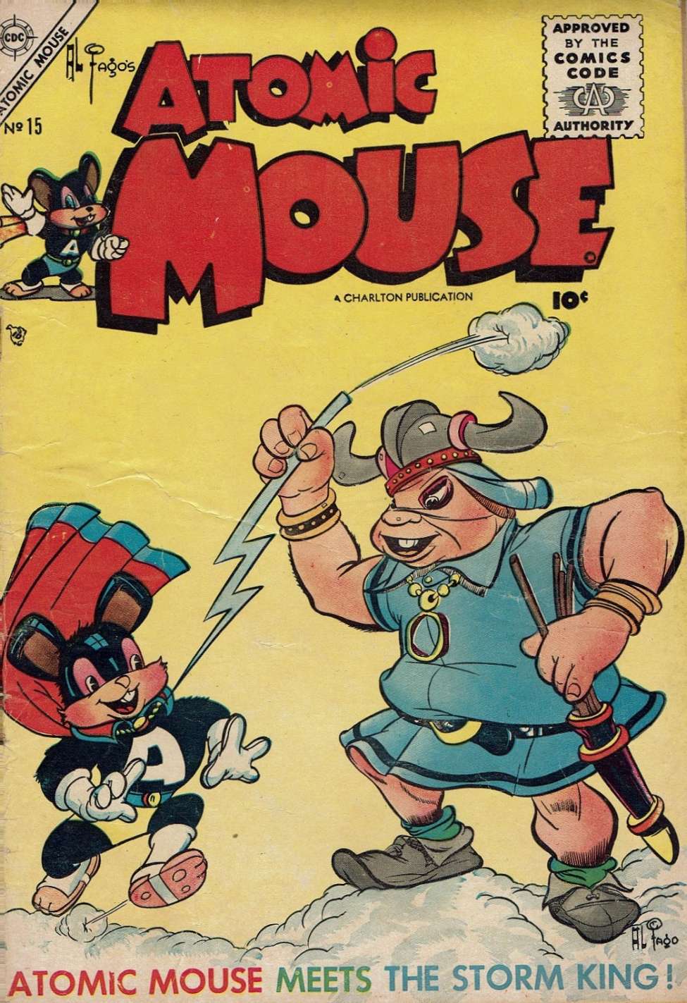 Book Cover For Atomic Mouse 15