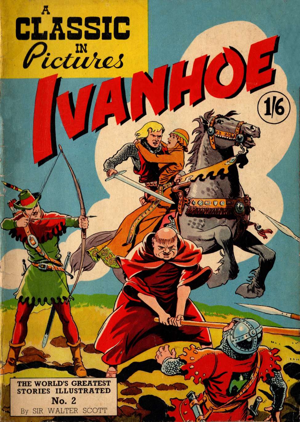 Book Cover For A Classic in Pictures 2 - Ivanhoe