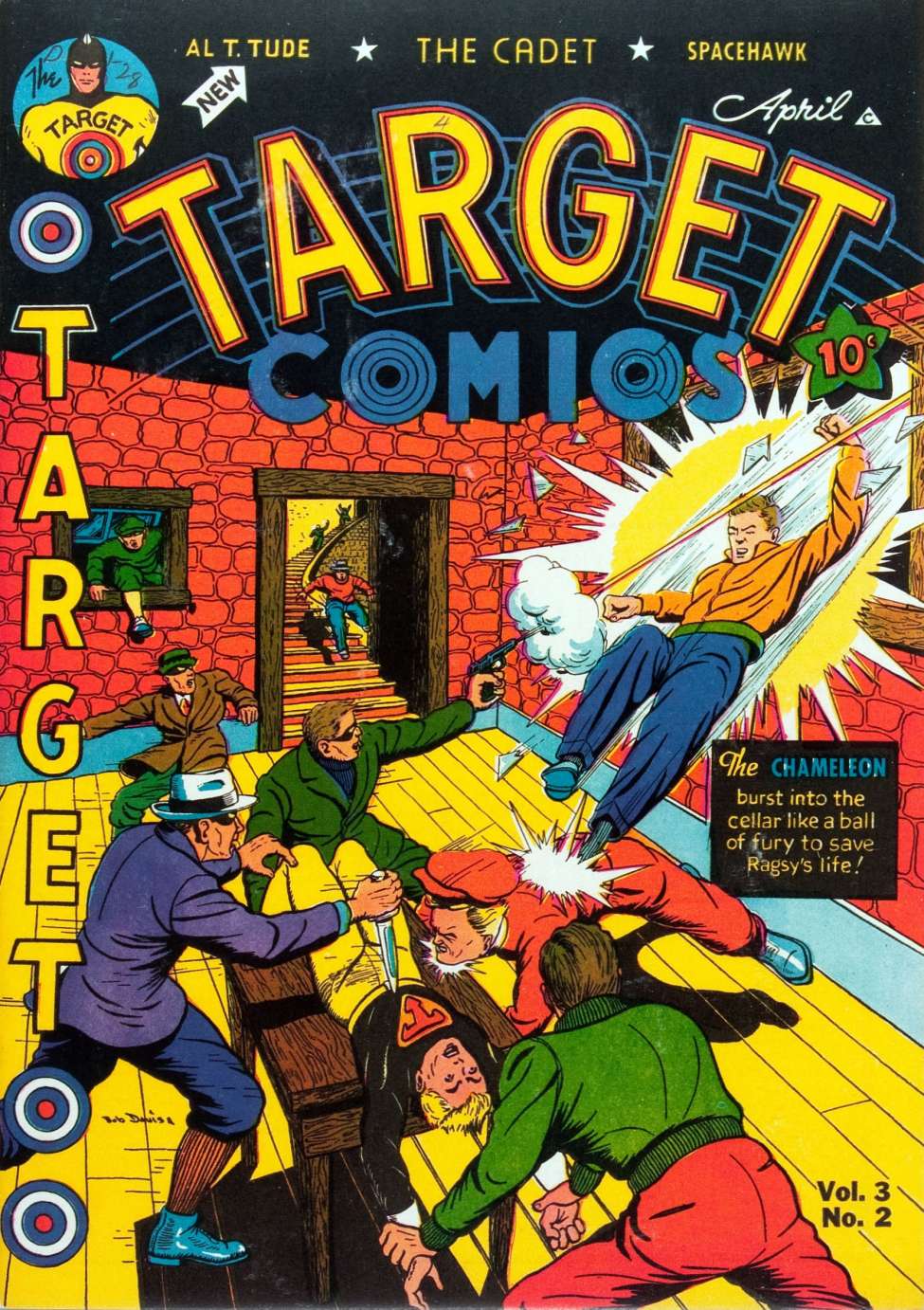Book Cover For Target Comics v3 2