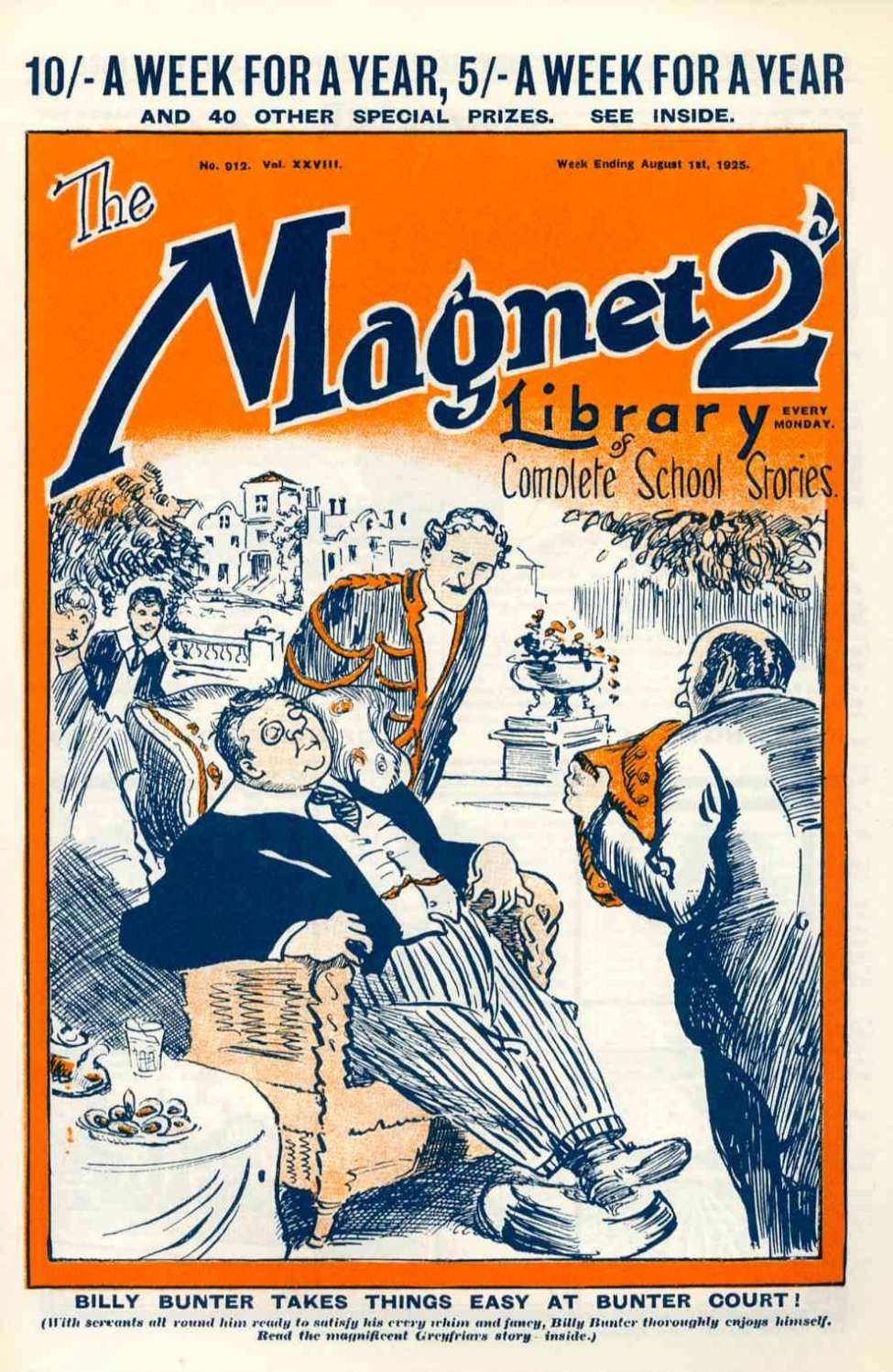 Book Cover For The Magnet 912 - Billy Bunter's Masterstroke!
