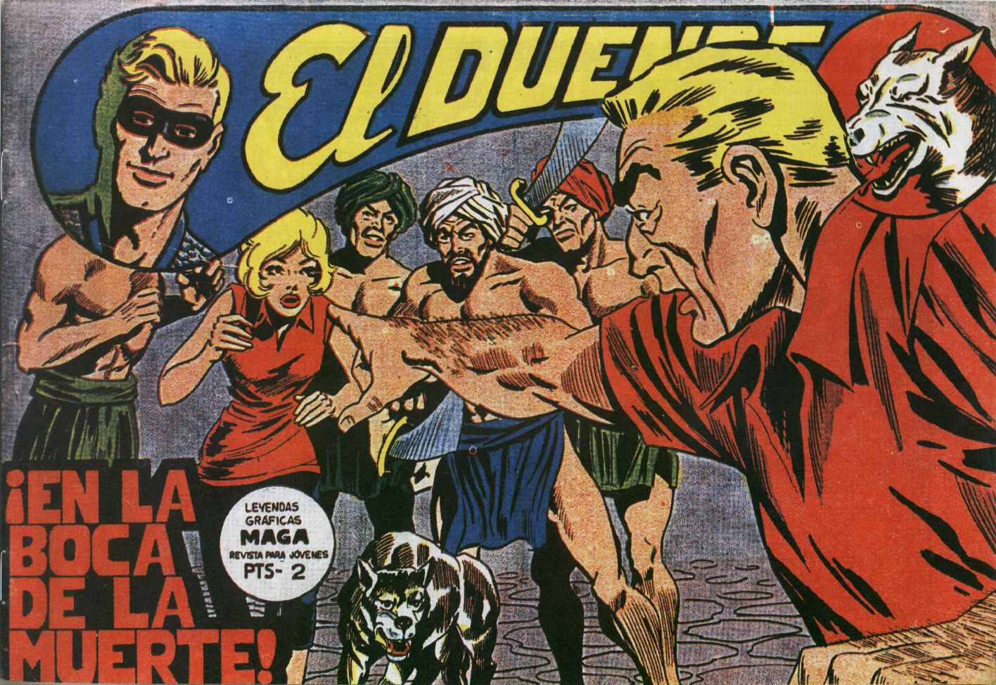Comic Book Cover For El Duende 39 - En la boca de la muerte