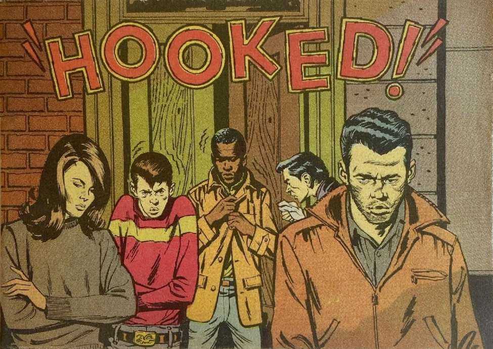 Book Cover For Hooked - National Institute of Mental Health - Version 1