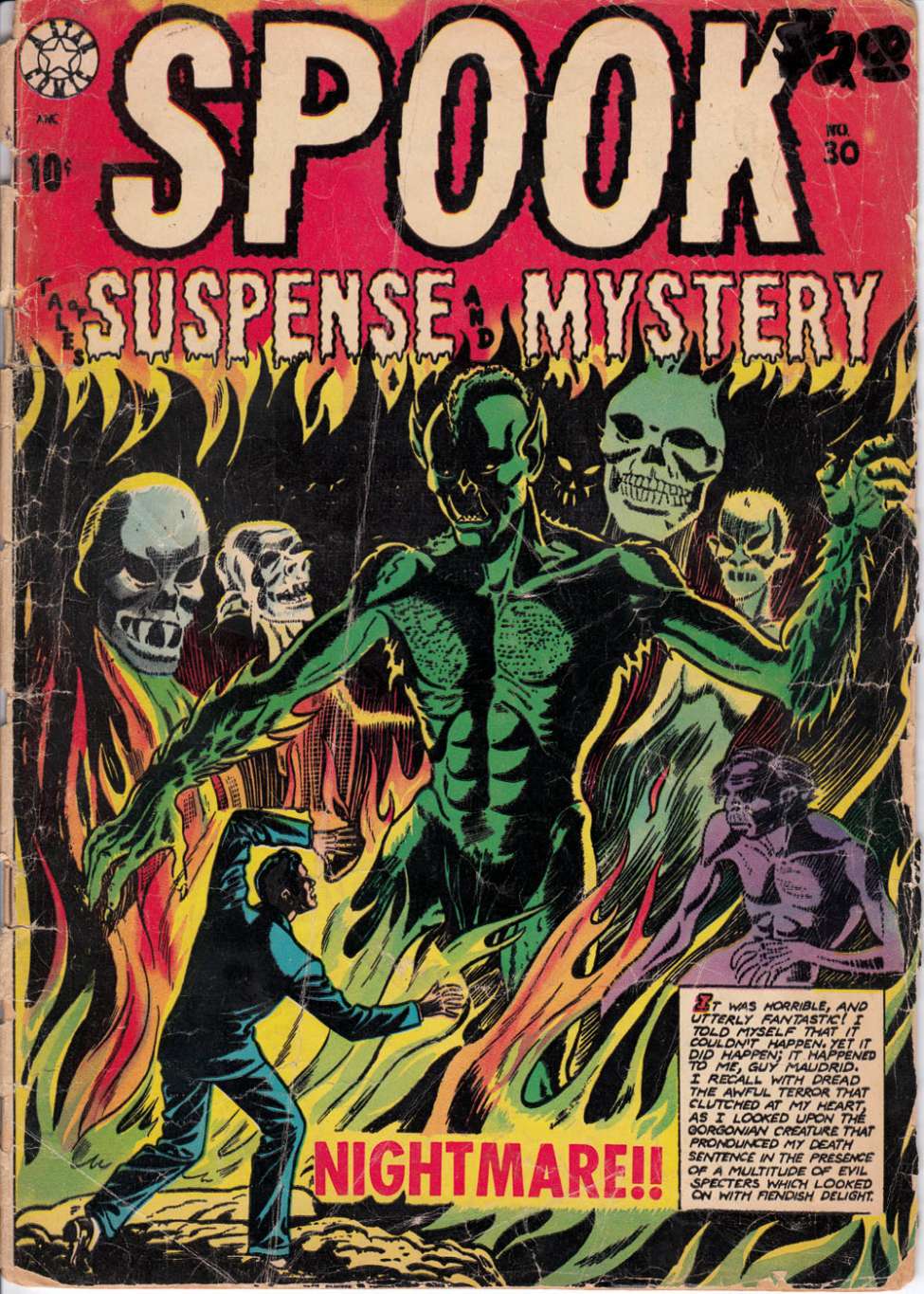 Comic Book Cover For Spook 30