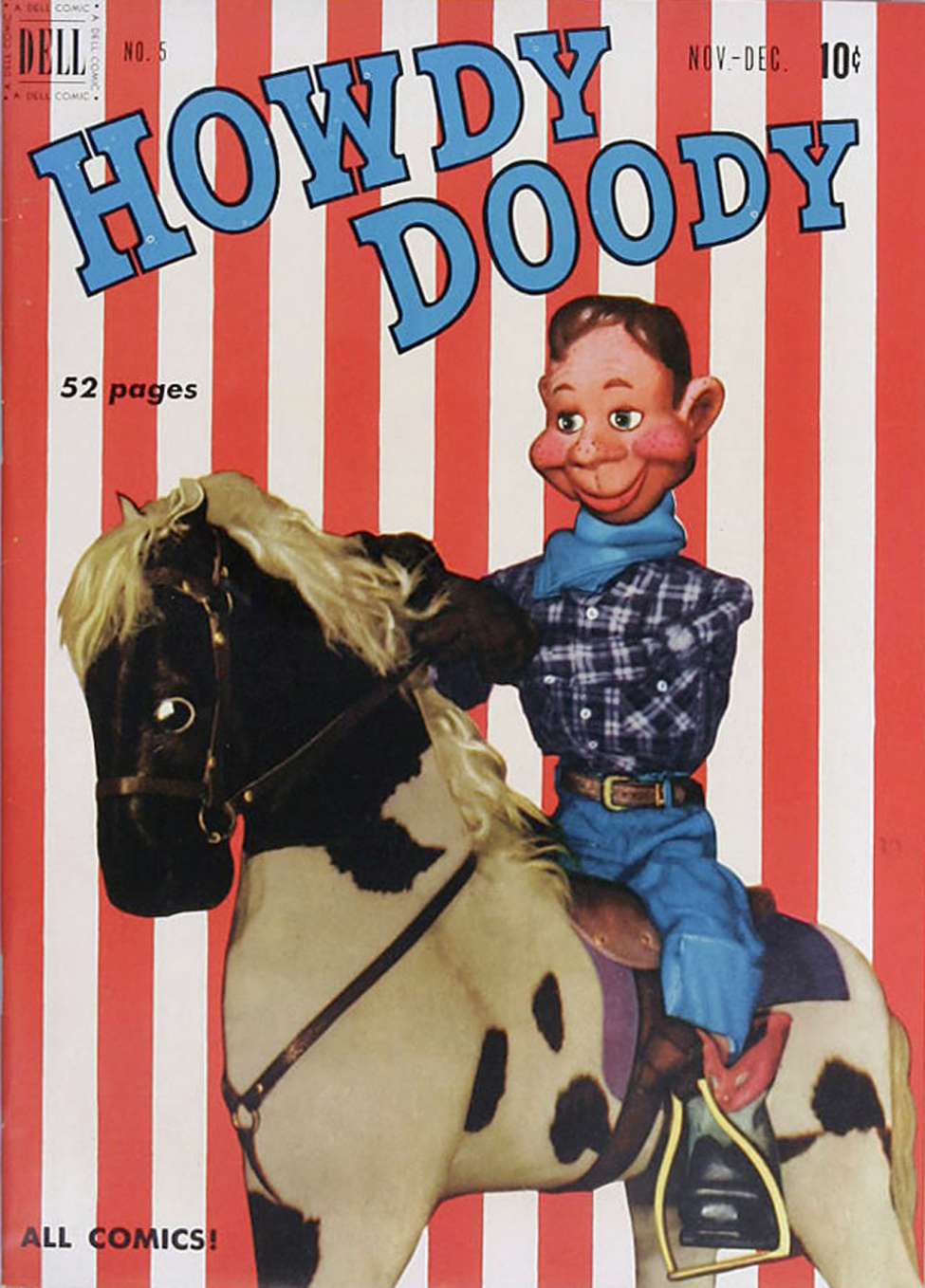 Comic Book Cover For Howdy Doody 5