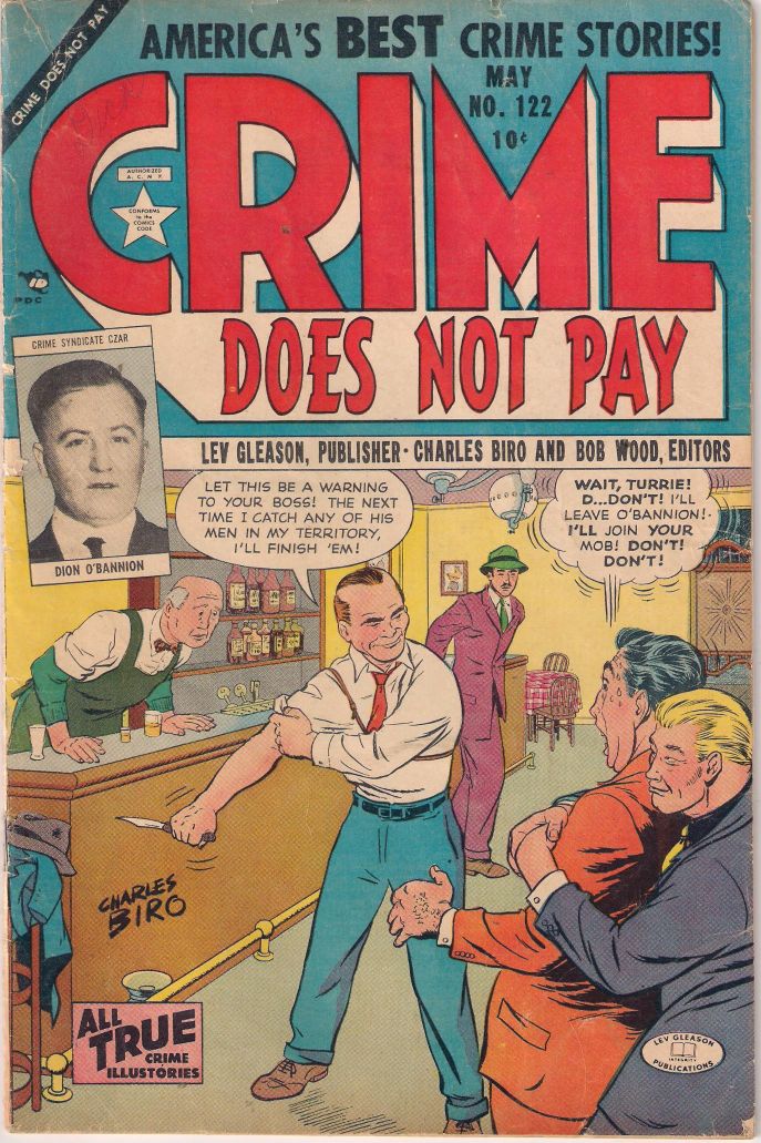 Book Cover For Crime Does Not Pay 122