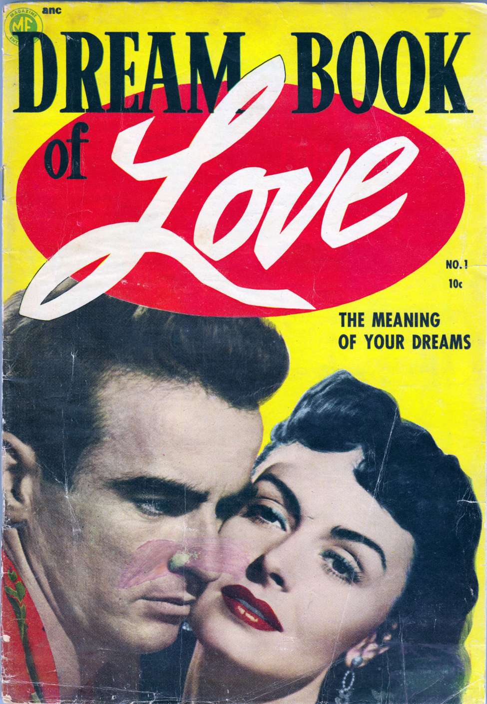 Comic Book Cover For Dream Book of Love 1