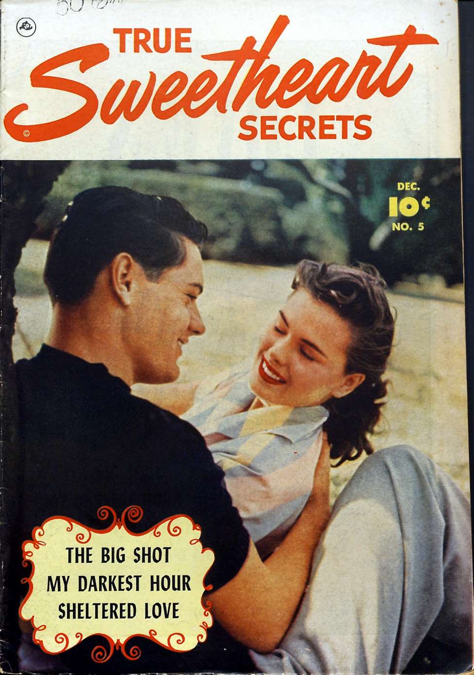 Comic Book Cover For True Sweetheart Secrets 5