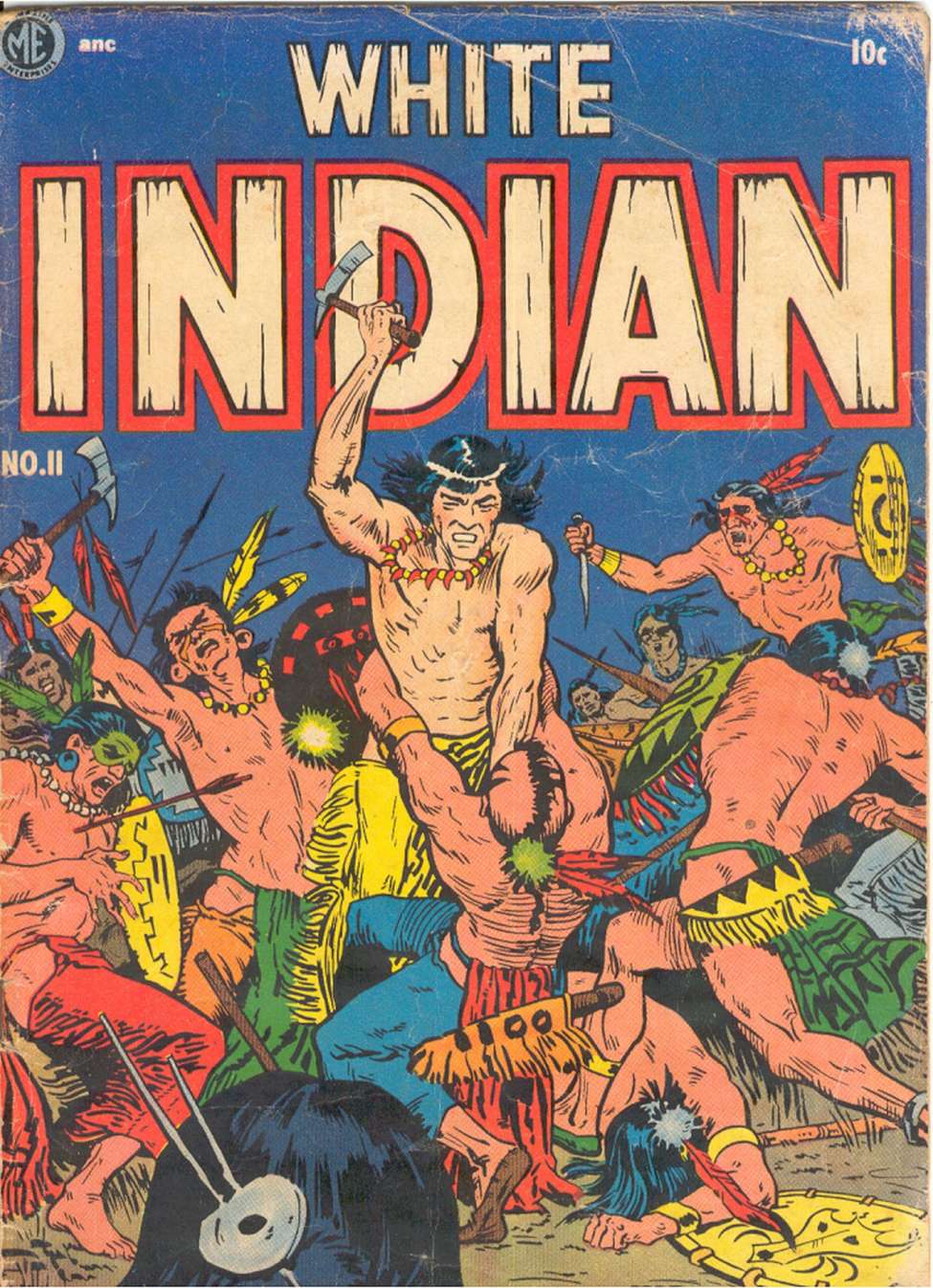 Book Cover For White Indian 11