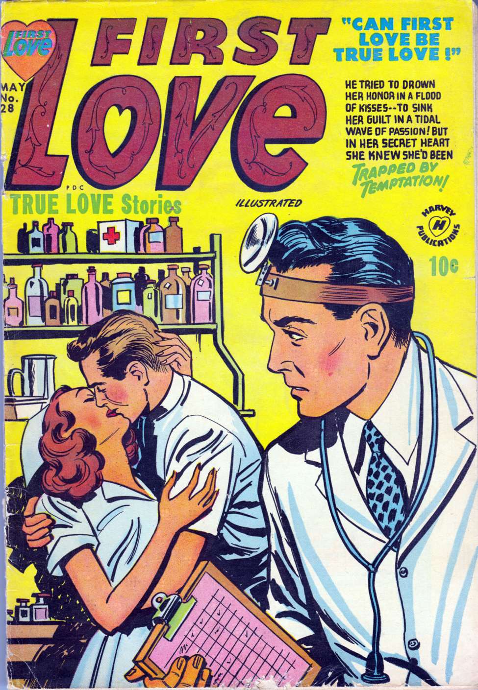 Comic Book Cover For First Love Illustrated 28