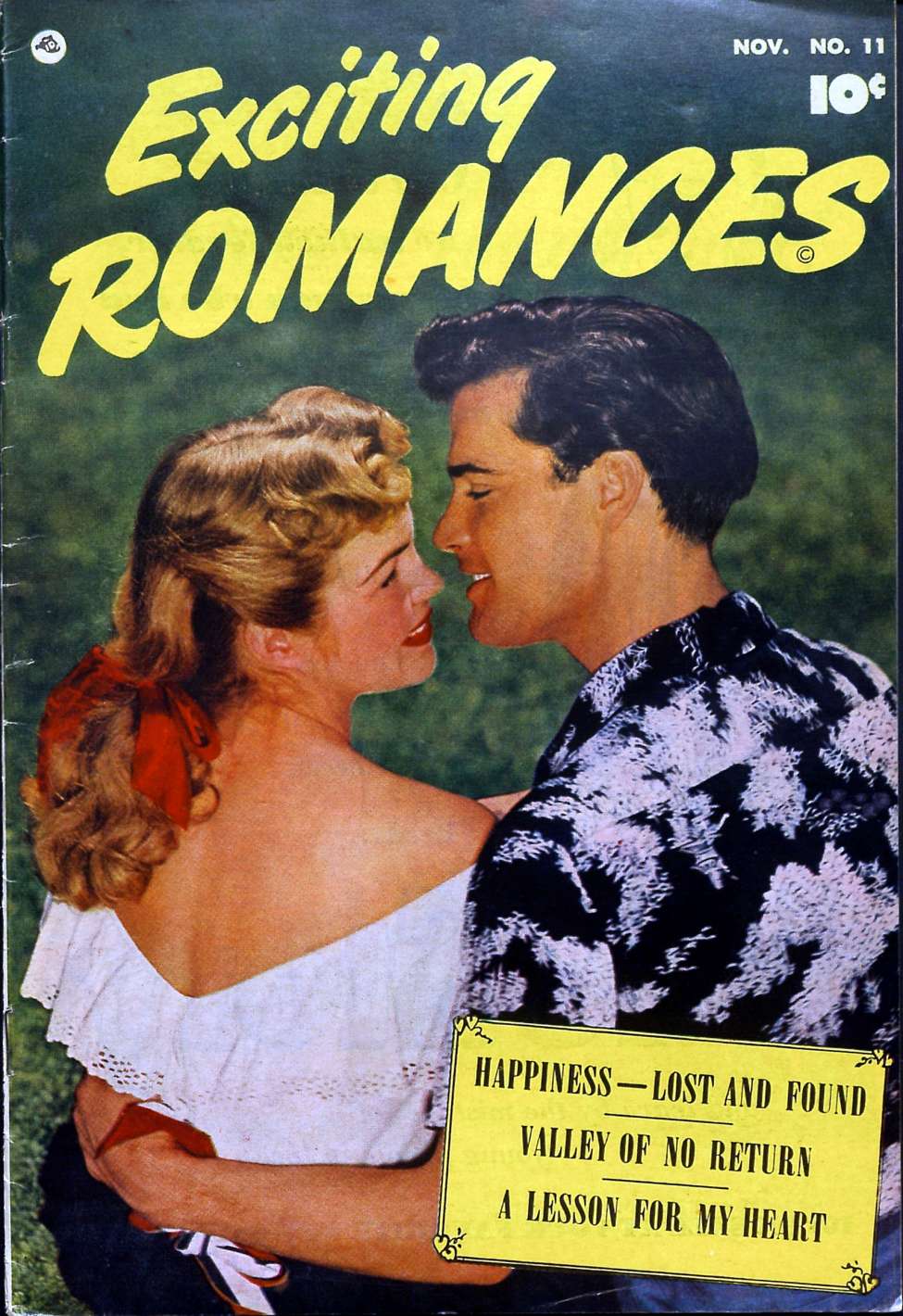 Book Cover For Exciting Romances 11