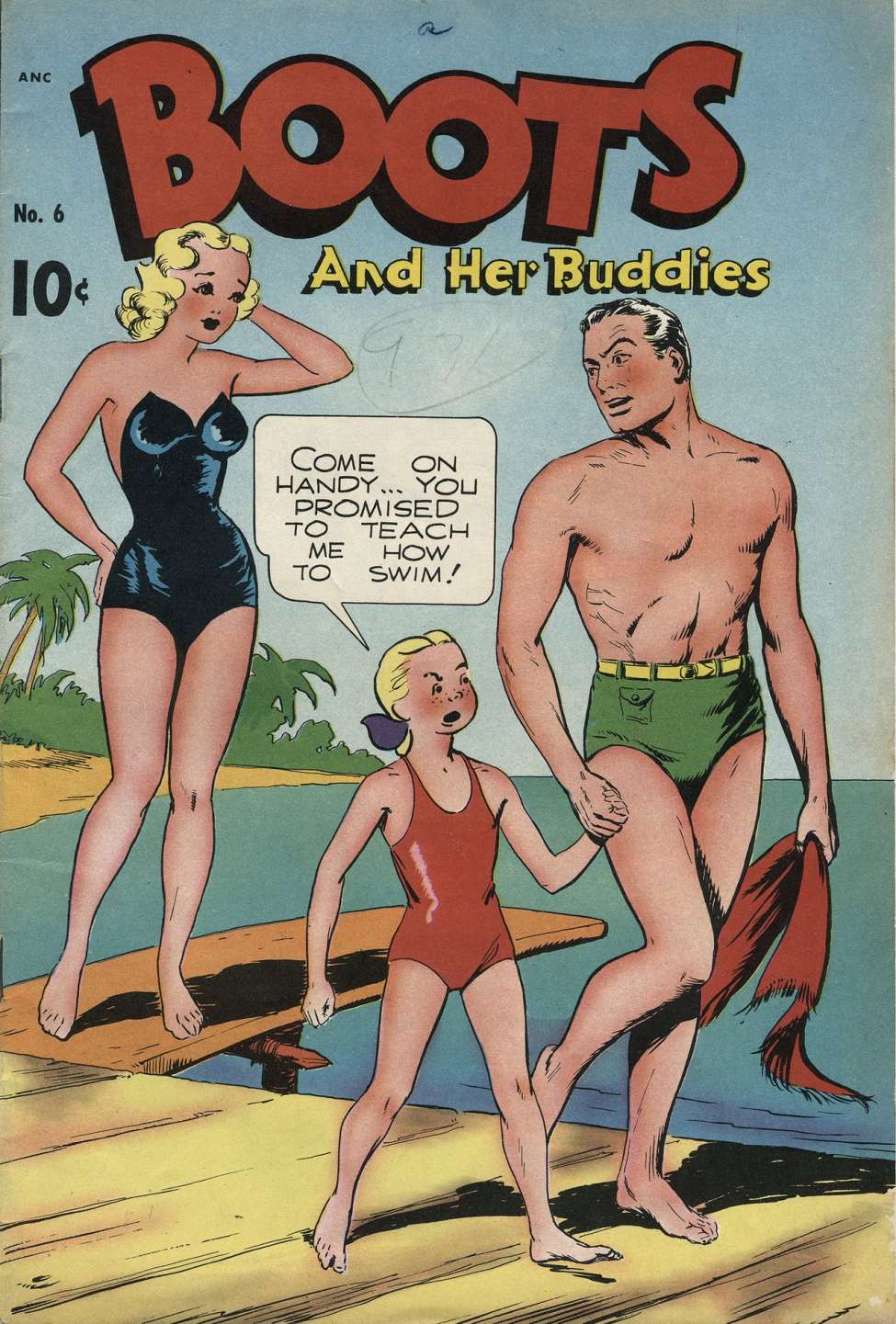 Comic Book Cover For Boots and Her Buddies 6