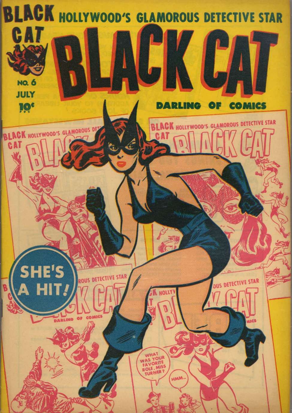 Book Cover For Black Cat 6 (alt) - Version 2