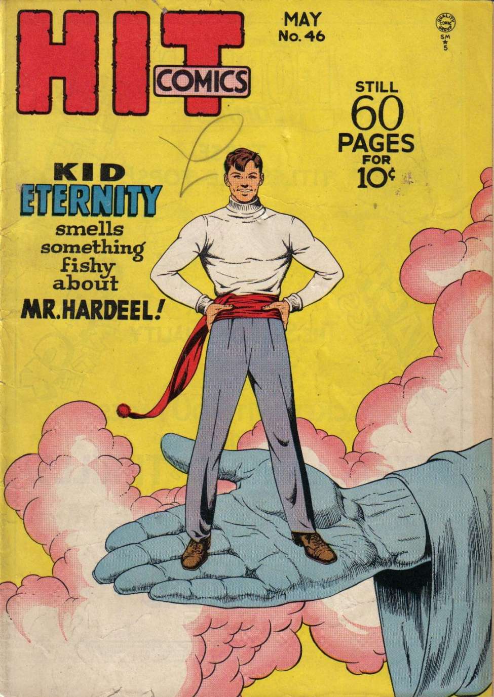 Comic Book Cover For Hit Comics 46 - Version 1
