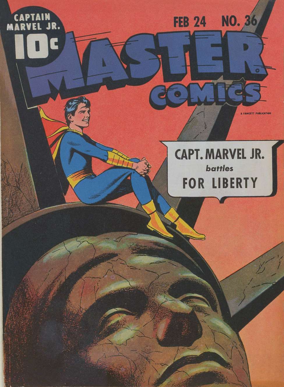 Book Cover For Master Comics 36