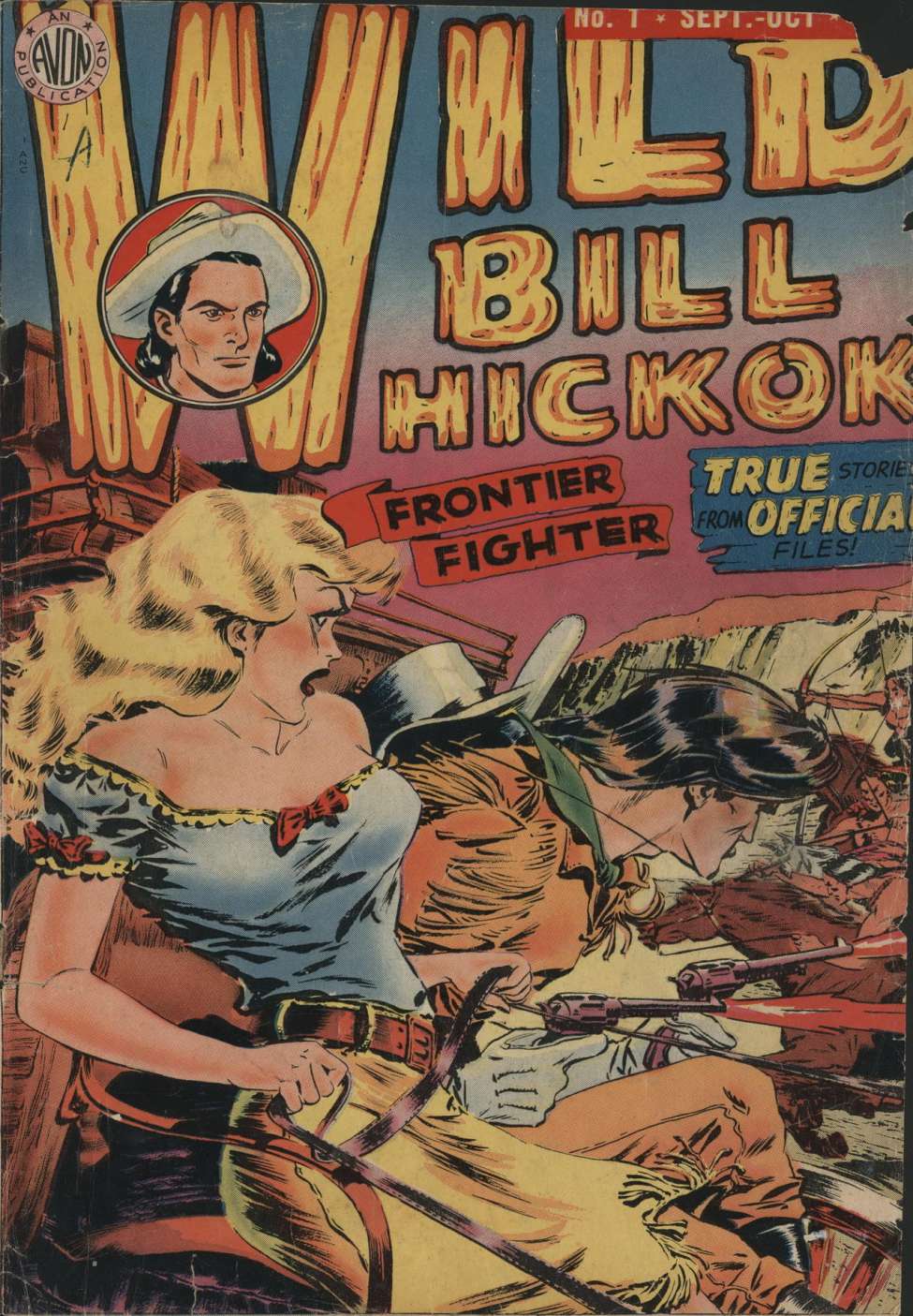 Comic Book Cover For Wild Bill Hickok 1