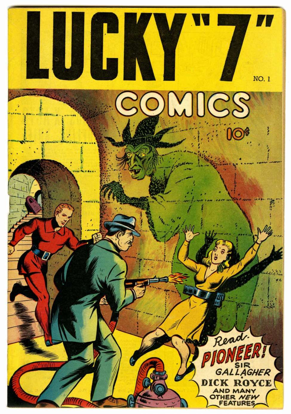 Book Cover For Lucky 7