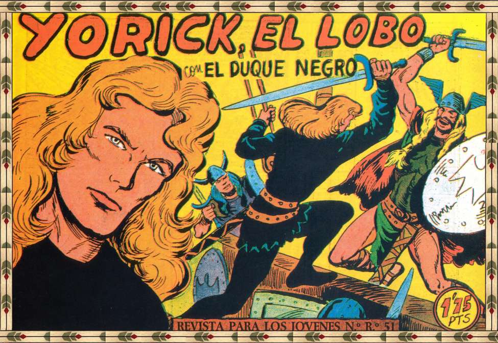 Book Cover For El Duque Negro 29 - Yorick, El Lobo