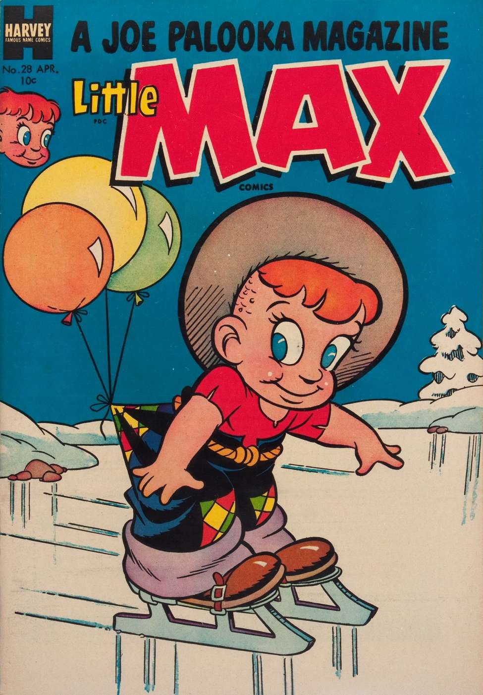 Comic Book Cover For Little Max Comics 28