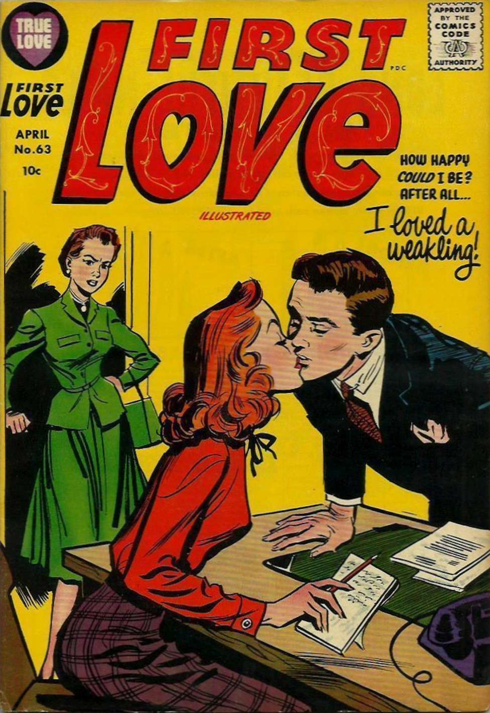 Comic Book Cover For First Love Illustrated 63 - Version 2