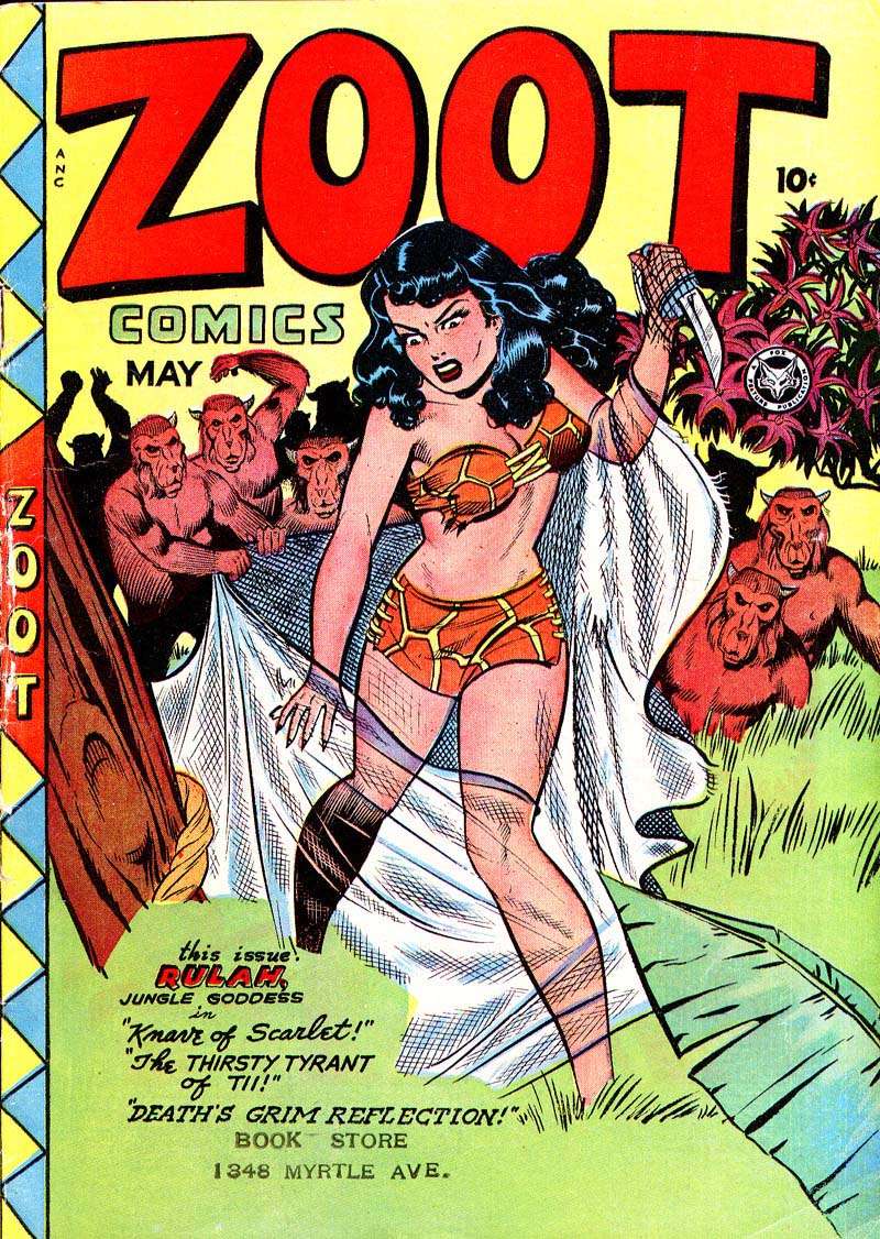 Comic Book Cover For Zoot Comics 14b