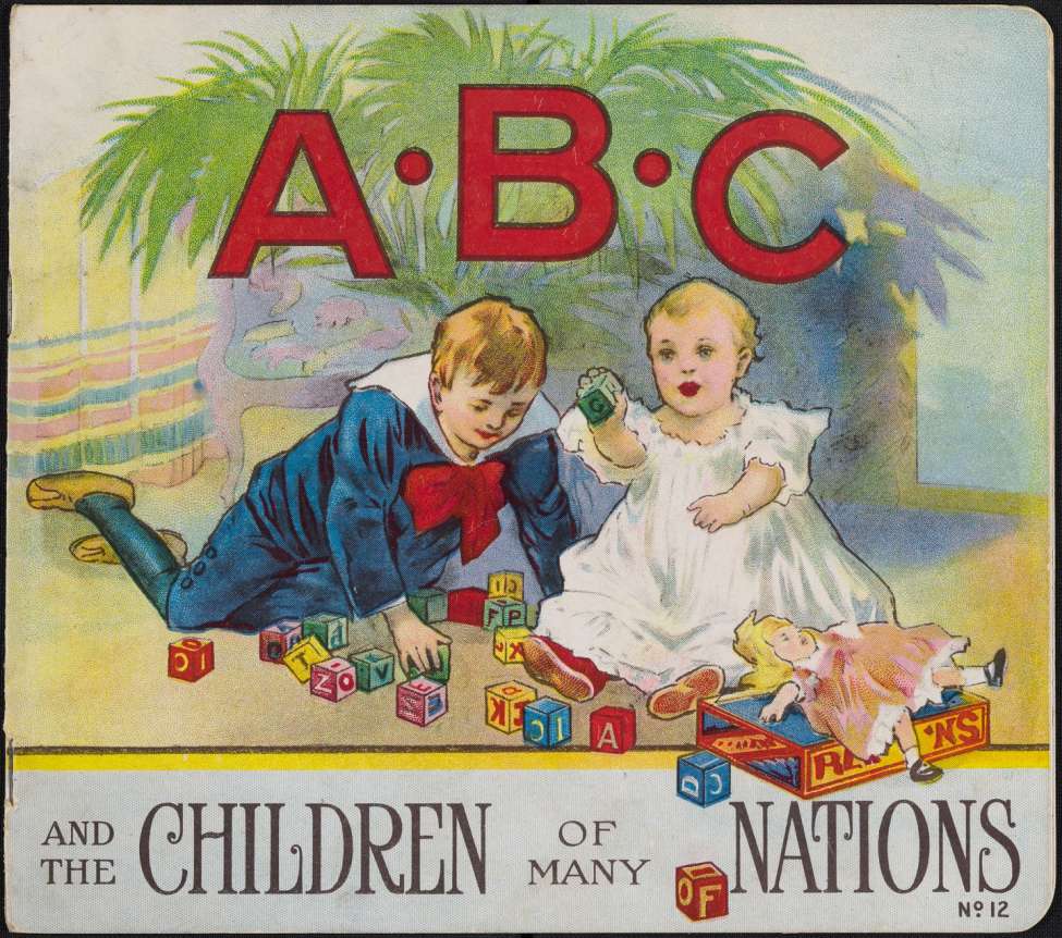 Comic Book Cover For The Children of Many Nations and the ABC