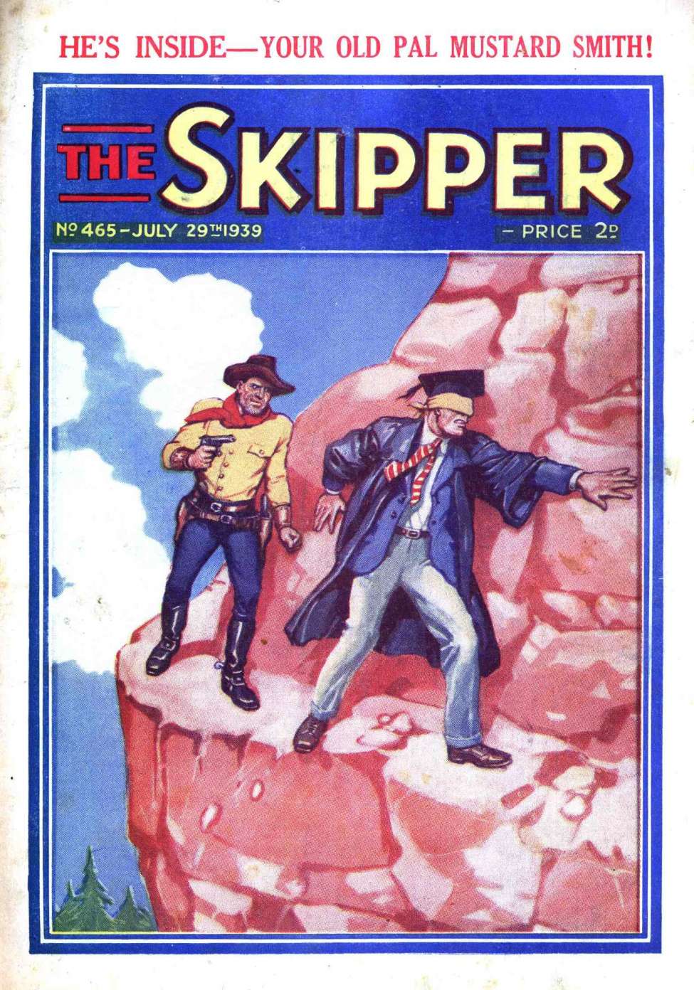 Comic Book Cover For The Skipper 465