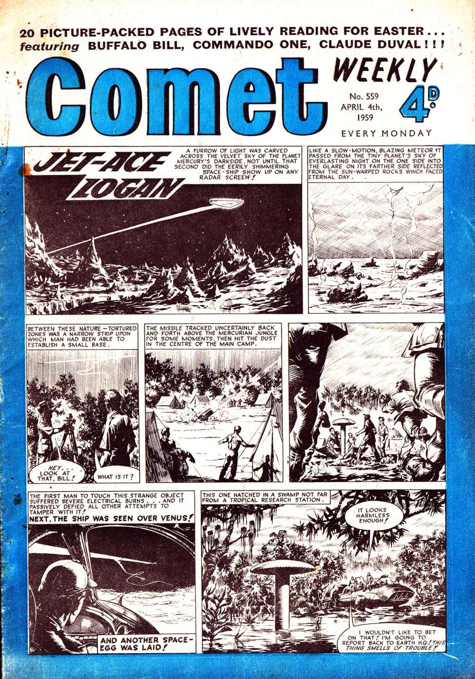 Book Cover For The Comet 559